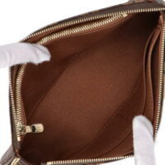 Louis Vuitton Pochette Accessoires Monogram Accessory Handbag Brown - Picture 4 of 5